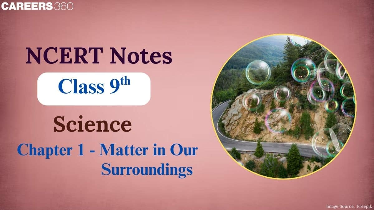 NCERT Class 9 Science Chapter 1 Notes - Matter In Our Surroundings (PDF Download)